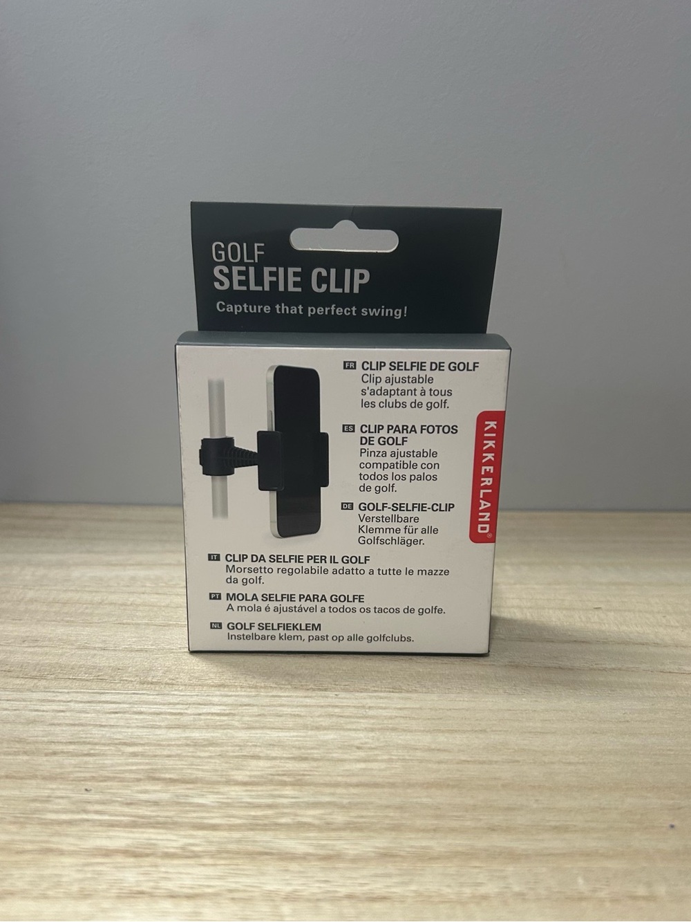 NEW Kikkerland Golf Selfie Clip - Picture 2 of 2